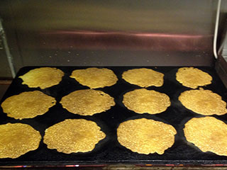 Traditional Staffordshire Oatcakes Baking