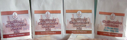 Staffordshire Oatcake mixes